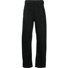 L - Unisex Jeans LEMAIRE Black Twisted Belted Jeans BK999 Black