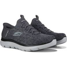 Sneakers Skechers Men's Slip-Ins Summits Medium/Wide Grey/Black Wide W