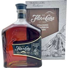 Flor de Cana Rum Volcanic Bourbon Cask 40% 1L Geschenkverpackung