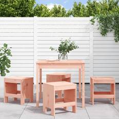 Bargrupper vidaXL natural douglas Garden Outdoor Bar Set, 1 Table incl. 4 Chairs