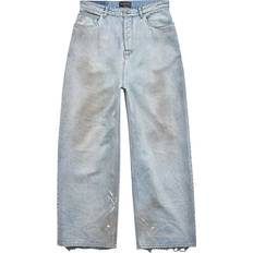 M - Unisex Jeans Balenciaga Baggy Jeans Blue Blue