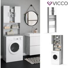 VICCO Waschmaschinenschrank LUIS 190x64cm