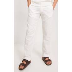 Polo Ralph Lauren Hvite Bukser Polo Ralph Lauren Stfbedfordp-Flat Front Chinos White