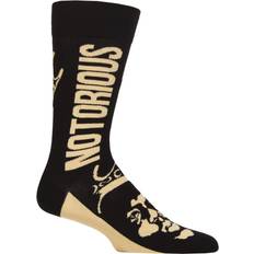 Golden - Unisex Unterwäsche SockShop Music Collection Pair Biggie Smalls Cotton Gold Crown One Multi Coloured