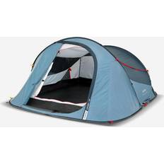 Quechua Camping & Outdoor Quechua 3 Man Tent 2 Seconds Dark Petrol Blue