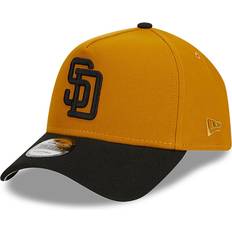 San Diego Padres Caps New Era San Diego Padres Rustic Fall Gold A-Frame 9FORTY Adjustable Cap newera adult unisex Yellow