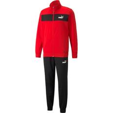 Puma Men - XL Jumpsuits & Overalls Puma Herren Poly Suit Cl Trainingsanzug, rot high risk red