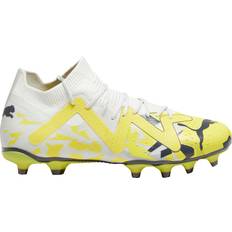 Puma Men Soccer Shoes Puma Future Match FG Soccer Cleats, Men's, M10.5/W12, Grey/Yellow Holiday Gift