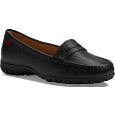 Men - Thong Sport Shoes Marc Joseph New York Union Golf Black Grainy Women's Golf Shoes Black