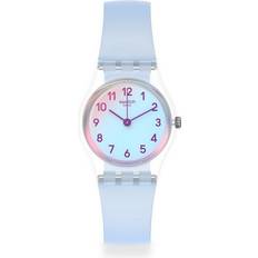 Swatch Watches Swatch LK396 Silicone Ladies Blue