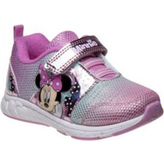 Disney Sneakers Children's Shoes Disney Little Girls Minnie Mouse Adjustable Strap Sneakers Pink Pink