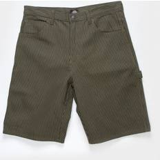 Dickies Men - White Pants & Shorts Dickies Stripe Carpenter Shorts Military