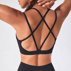 Shein Unterwäsche Shein Strappy Back Sports Bra