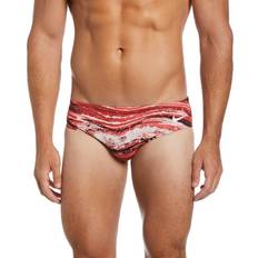 Nike Red Swimming Trunks Nike Men's Crystal Wave Brief, 36, University Red Holiday Gift