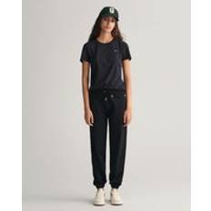 Gant Women Pants Gant Women Shield Sweatpants Black