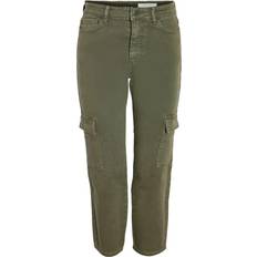 Braun - Damen - W30 Jeans Noisy May Nmmoni Cropped Fit Cargojeans