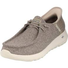 Mens beige slip in skechers • Compare best prices »