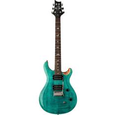 Strengeinstrumenter PRS SE CE24, Flame Maple Top, Turquoise Electric Guitar