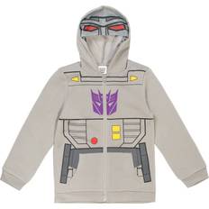 Children's Clothing HIS Transformers Megatron Little Boys Fleece Zip Up Hoodie Gray