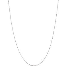 Solid white gold necklace • Compare best prices now »