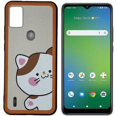 Mobile Phone Accessories Compatible For at&t Motivate 4 2023 TPU Flexible Skin Cover Cell Phone Case Cat