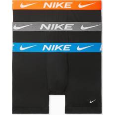 Nike Men Underwear Nike Men's Dri-FIT Essential 3-pack Microfiber Boxer Briefs, Medium, Grey