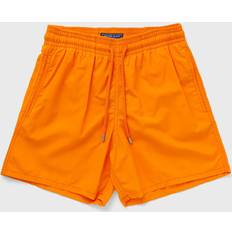 3XL - Women Swimming Trunks Vilebrequin Men's Solid Swim Shorts CARROT