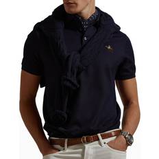 Ralph Lauren T-shirts & Tank Tops Ralph Lauren Men's Cotton Pique Standing Horse Polo Navy Navy