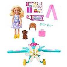 Barbie Toys Barbie Chelsea Can Be Doll and Plane Playset