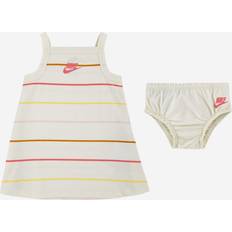 Nike Babies Dresses Children's Clothing Nike Infant Let's Roll Dress White 0-3M