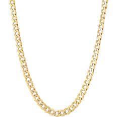 Giani Bernini Flat Curb Link Chain Necklace - Gold