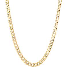 Gold Plated - Women Necklaces Giani Bernini Flat Curb Link Chain Necklace - Gold