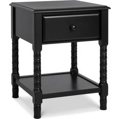 Black Bedside Tables DaVinci Jenny Lind Spindle Bedside Table