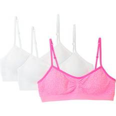 Fruit of the Loom womens Spaghetti strap Pullover Sports Bra, 3-Pack 