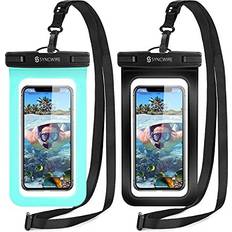 Syncwire Waterproof Phone Pouch [2-Pack] IPX8 Waterproof Phone Case Compatible iPhone Android