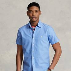 Polo Ralph Lauren M - Men Shirts Polo Ralph Lauren Classic Fit Garment-Dyed Oxford Shirt in Harbor Island Blue