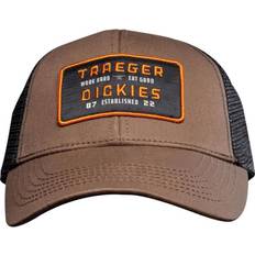 Dickies Men Caps Dickies Traeger X Trucker Hat Brown Duck One TRG202