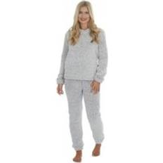 Grå - L Jumpsuits & Overaller Sherpa Fleece Pyjama Set Grey