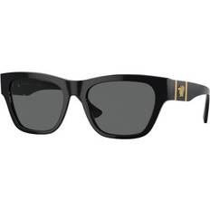 Versace Men Sunglasses Versace Men's Low Bridge Fit VE4457F Black