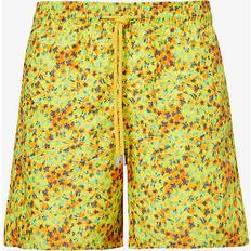 Women - Yellow Swimming Trunks Vilebrequin Men's Moorea Turtle Swim Trunks Soleil Soleil