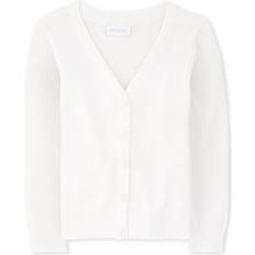 XL Cardigans Children's Clothing The Children's Place girls V-neck Cardigan Sweater, White