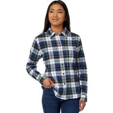 Women's Scotch Plaid Flannel Shirt, Quarter-Zip at L.L. Bean
