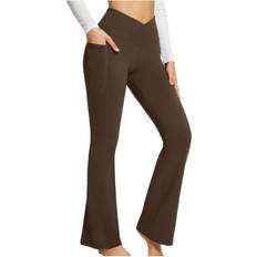 Kayannuo Yoga Pants with Pockets for Women Clearance Multi Pockets