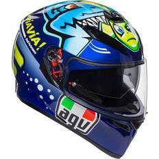 AGV K3 SV ATTACK SHARK FULL FACE STREET MOTORCYCLE HELMET Size L