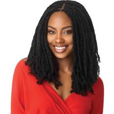 Black Stick Hair Extensions Outre Crochet Braids X-Pression Twisted Up 2X Springy Afro Twist