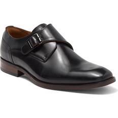 Monks Florsheim Men's Ravello Monk Strap Dress Shoes Black Black