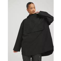 Dame - XXL Jakker aim'n Treningsjakker Black Oversized Anorak Treningsklær training Jackets