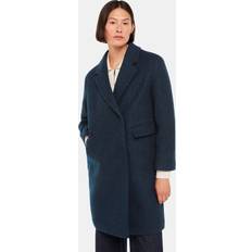 Turquoise - Women Coats Whistles Women's Fran Boucle Coat Teal
