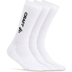 Hvite - Unisex Undertøy Craft Sportswear Unisex, Sportsocken, PROGRESS INDOOR 3-PACK SOCK 46 48 Weiss