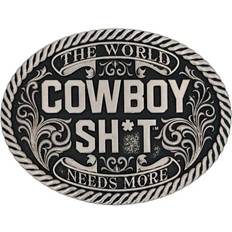 Christian Cowboy Attitude Belt Buckle